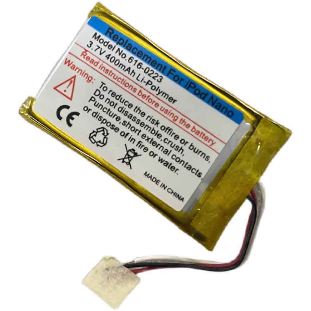 Batería para Clevo PD50BAT 6 80(3ICP7/60/Clevo PD50BAT 6 80(3ICP7/60/Apple iPod Nano A1137 MA350 MA004